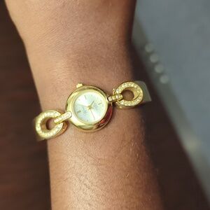 Wrangler vintage gold watch